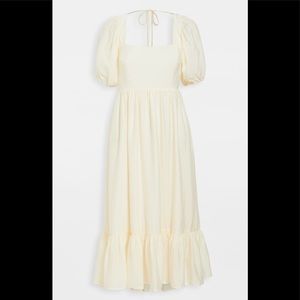 Lucca Midi Gathered Dress size Small